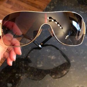 Versace shield sunglasses